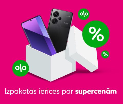 Jaunas un izpakotas ierīces izdevīgāk