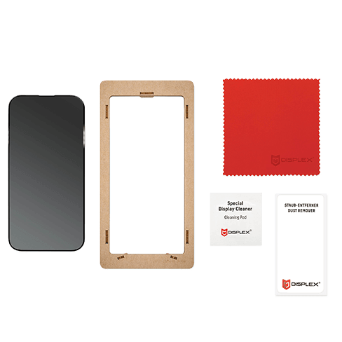 Displex Apple iPhone 16 Pro Max aizsargstikliņš (Privacy Screen Glass Full Cover) Caurspīdīgs 3 img.