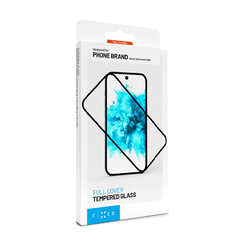 Fixed Xiaomi Redmi 14C aizsargstikliņš (Full Cover 2.5D Glass) Прозрачно-черный 2 img.