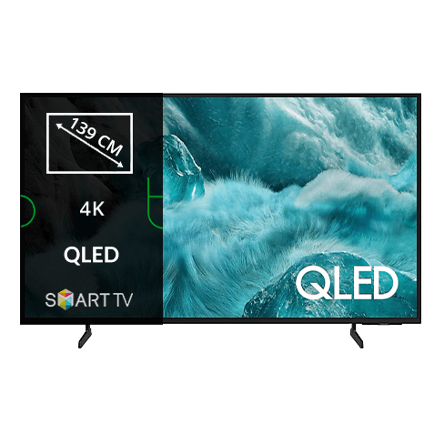 Samsung 55" 4K QLED Q7F Smart TV QE55Q7FAAUXXH Чёрный 1 img.