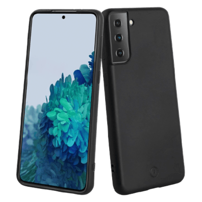 Samsung Galaxy S21+ Bambootek Cover By Muvit Storm | Black | Bite