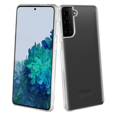 Samsung Galaxy S21+ Recycletek Cover By Muvit Transparent | Bite