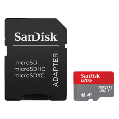 SanDisk Ultra MicroSDXC 256GB + SD Adap 120MB/s A1 Black | Bite