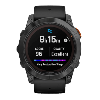 fenix 7X Pro Sol,Slate Gray Stl w/Black Bnd | Bite