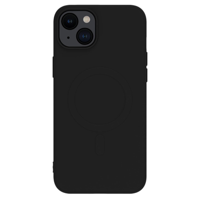 Apple iPhone 15 Plus MagSafe Soft Touch Cover By Muvit Black | Bite