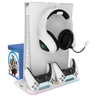 CANYON cooling stand CS-5 RGB PS5 Charge White | Bite