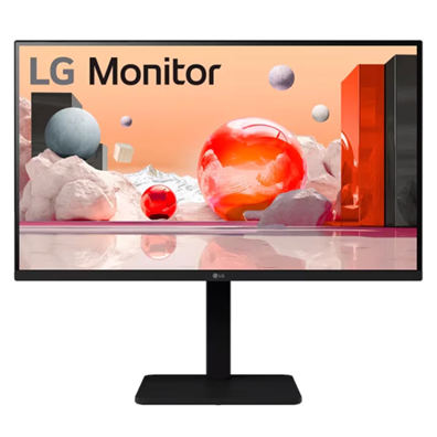 LCD Monitor|LG|27''|Panel IPS|1920x1080|16:9|100Hz|Matte|Speakers|Swivel|Pivot|Height adjustable|Tilt|Colour Black|27BA550-B | Bite