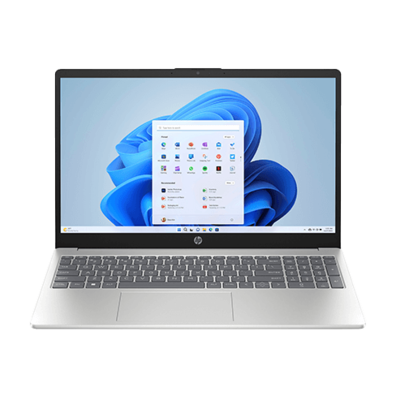 HP Laptop 15-fc0033ny - Ryzen 5 5625U, 16GB, 512GB SSD, 15.6 FHD 300-nit AG, 720p cam, US keyboard, 41Wh, Natural silver, Win 11 Home | Bite