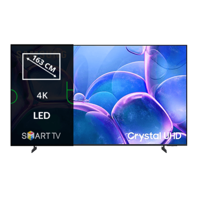 Samsung 65" LED Crystal UHD U7022F, 4K UE65U7022FKXXH | Bite