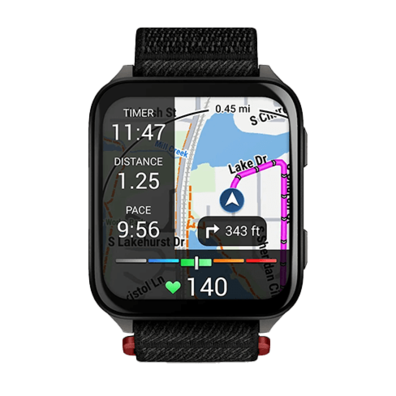 Garmin Smart Watch Venu X1 Black with Slate Titanium Caseback | Bite