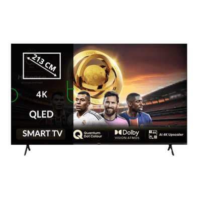 Hisense QLED Smart TV | 85E7Q | 85" | VIDAA OS |4K UHD | Black | Bite